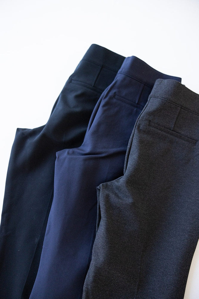 Spanx® The Perfect Pant, Slim Straight in Charcoal Heather