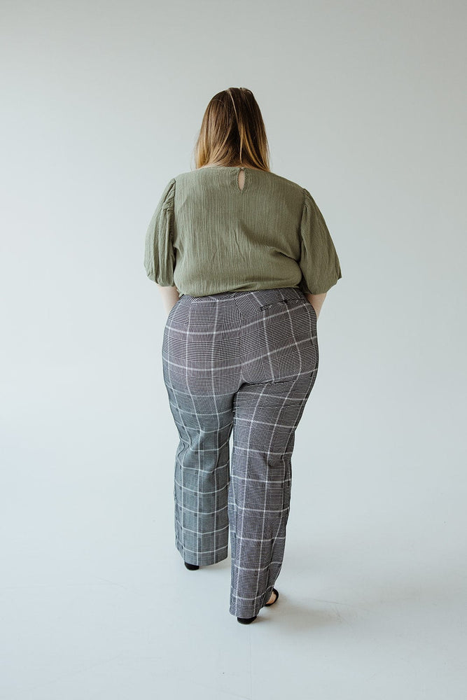 Spanx® The Perfect Pant, Wide Leg In Classic Plaid