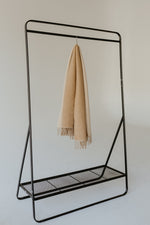 TWO-TONE SCARF IN TAUPE