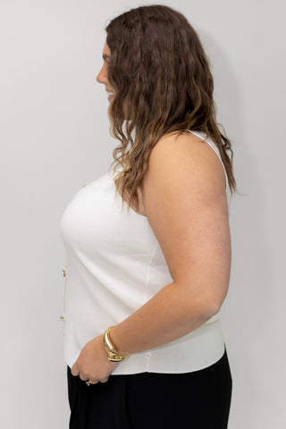 Tailored Knit Sweater Vest - Love Marlow