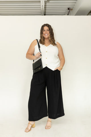 Tailored Knit Sweater Vest