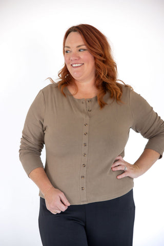 Tissue Soft Henley – Golden Oak
