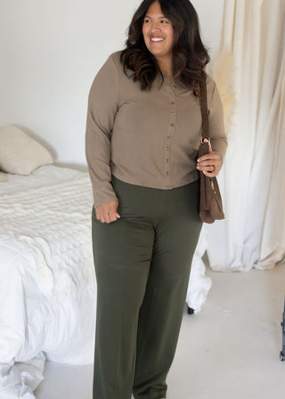Tissue Soft Henley – Golden Oak