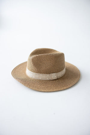 WOVEN GAMBLER HAT