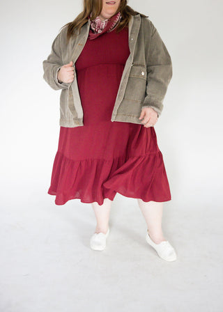 Washed Twill Barn Jacket – Ash Brown