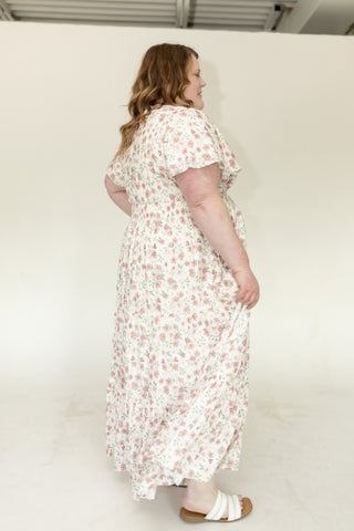 Wildberry Stitch Floral Lace Midi Dress