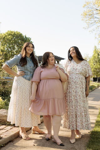 Wildberry Stitch Floral Lace Midi Dress