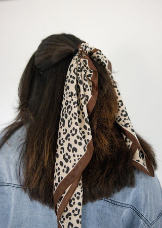 Wildcat Leopard Scarf – Silk-Touch