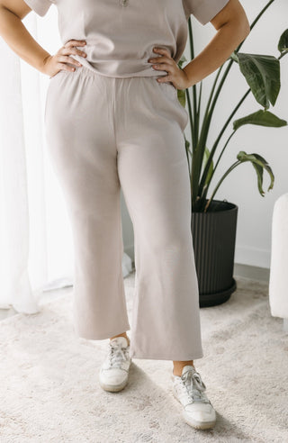 AIRLUXE STRAIGHT LEG PANTS IN JETSTREAM - Love Marlow