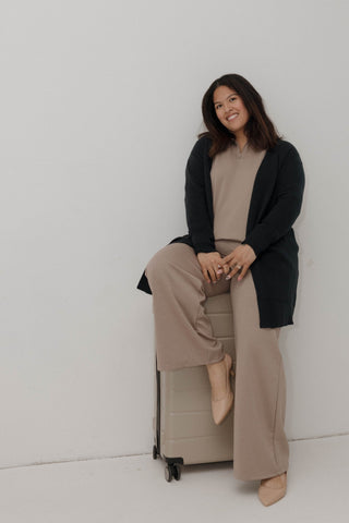 AIRLUXE STRAIGHT LEG PANTS – MOCHA - Love Marlow
