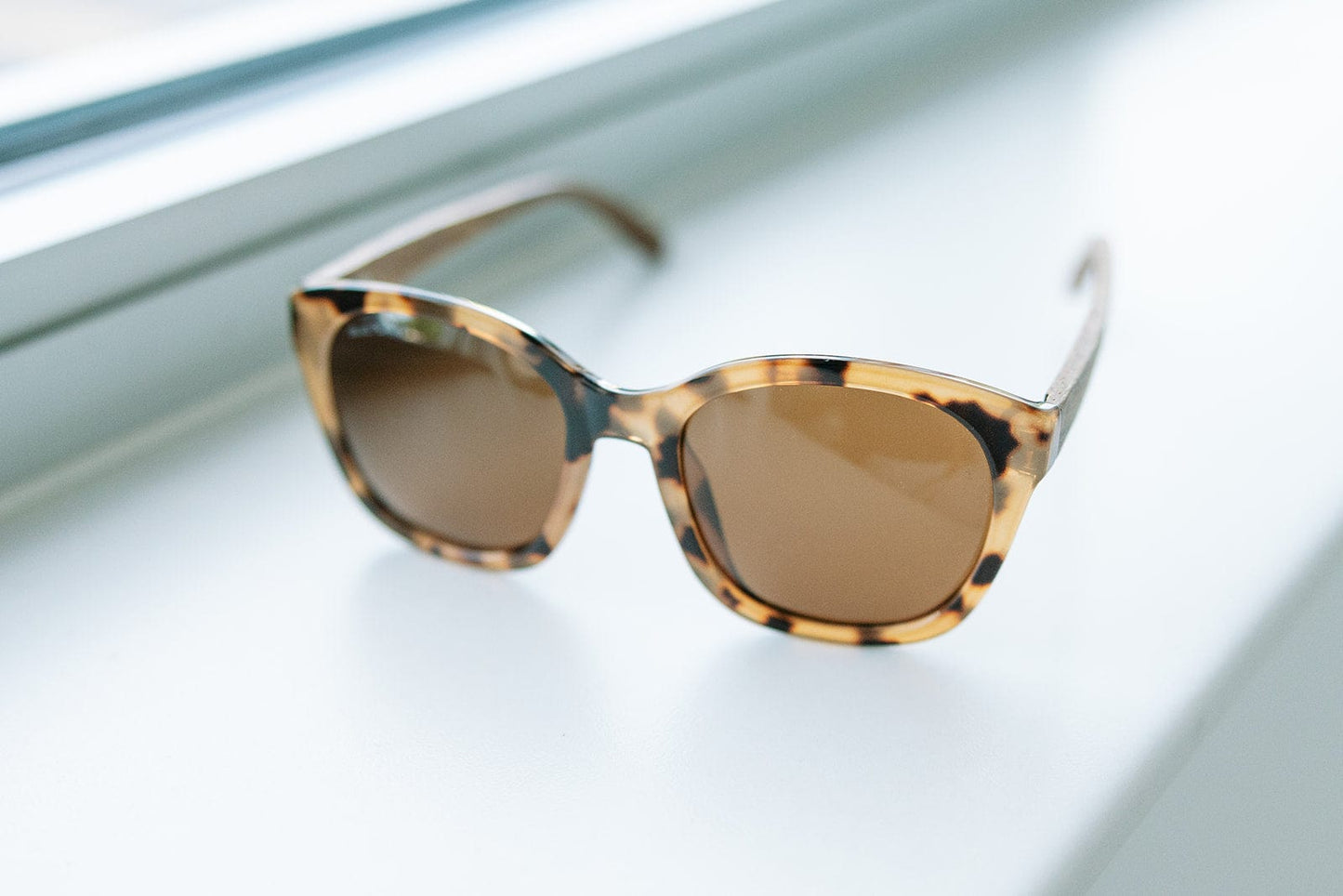 ALGONAC SUNGLASSES IN BROWN TORTOISE - Love Marlowsunglasses