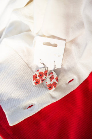 Ali Earrings in Poppy - Love Marlow