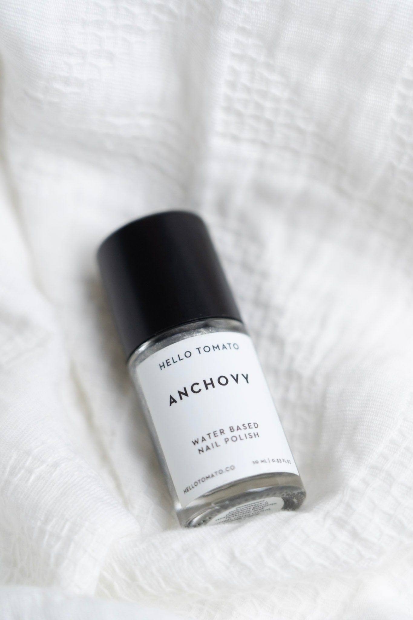 ANCHOVY SILVER METALLIC NAIL POLISH – VEGAN ODORLESS & NON - TOXIC - Love Marlow