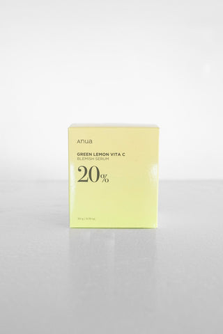 Anua Green Lemon Vita C Blemish Serum | 20% Vitamin C Dark Spot Treatment - Love Marlow