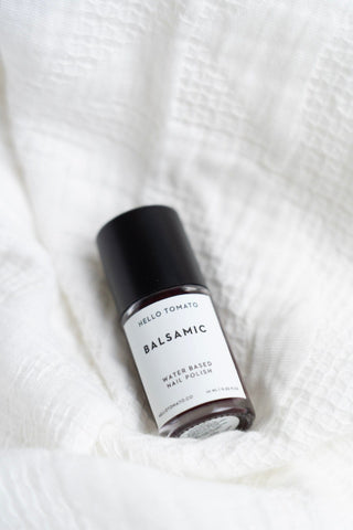 BALSAMIC DEEP BURGUNDY NAIL POLISH – VEGAN ODORLESS & NON - TOXIC - Love Marlow