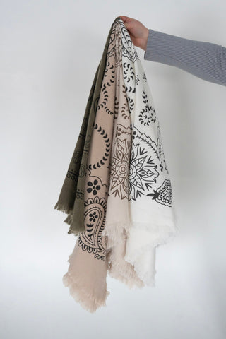 Bandana Scarf in Taupe - Love Marlow