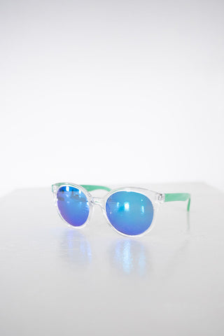 BARBADOS SUNGLASSES IN BLUE - Love Marlow