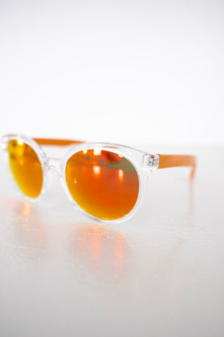 BARBADOS SUNGLASSES IN ORANGE - Love Marlow