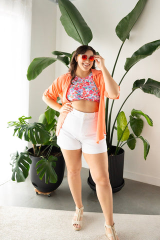 BARBADOS SUNGLASSES IN ORANGE - Love Marlow