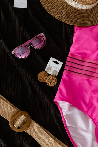 BARBADOS SUNGLASSES IN PINK - Love Marlow