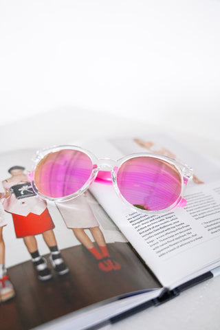 BARBADOS SUNGLASSES IN PINK - Love Marlow