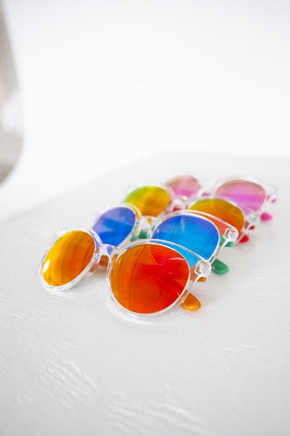 BARBADOS SUNGLASSES IN RED - Love Marlow