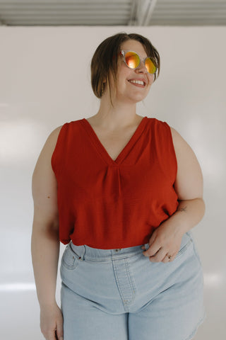 BARBADOS SUNGLASSES IN RED - Love Marlow