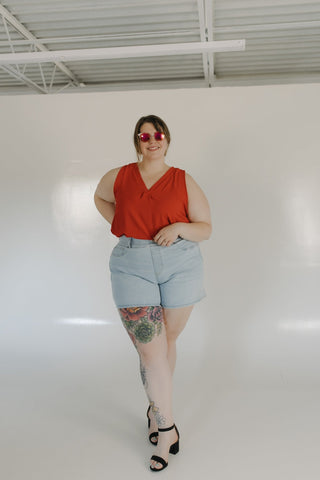 BARBADOS SUNGLASSES IN RED - Love Marlow