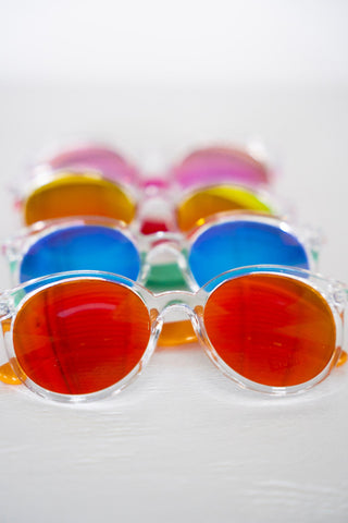 BARBADOS SUNGLASSES IN RED - Love Marlow