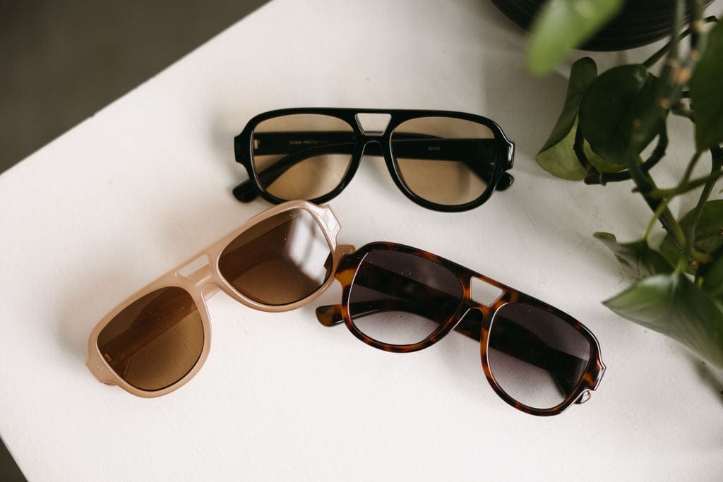 BARI BARI SUNGLASSES IN BLACK - Love Marlow