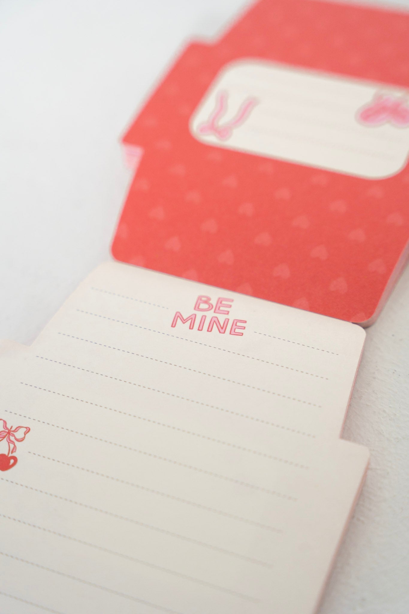 Be My Heart Mini Memos – Pink Heart Love Notes - Love Marlow