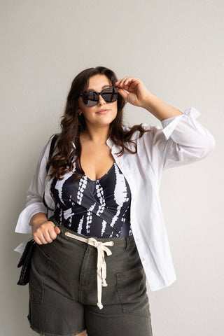 BORA BORA SUNGLASSES IN BLACK - Love Marlow