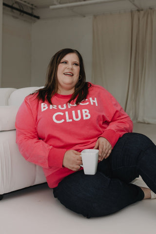 "BRUNCH CLUB" SWEATSHIRT - Love Marlow