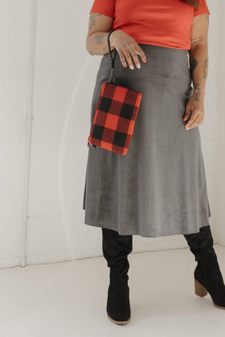 BUFFALO CHECK CLUTCH - Love Marlow