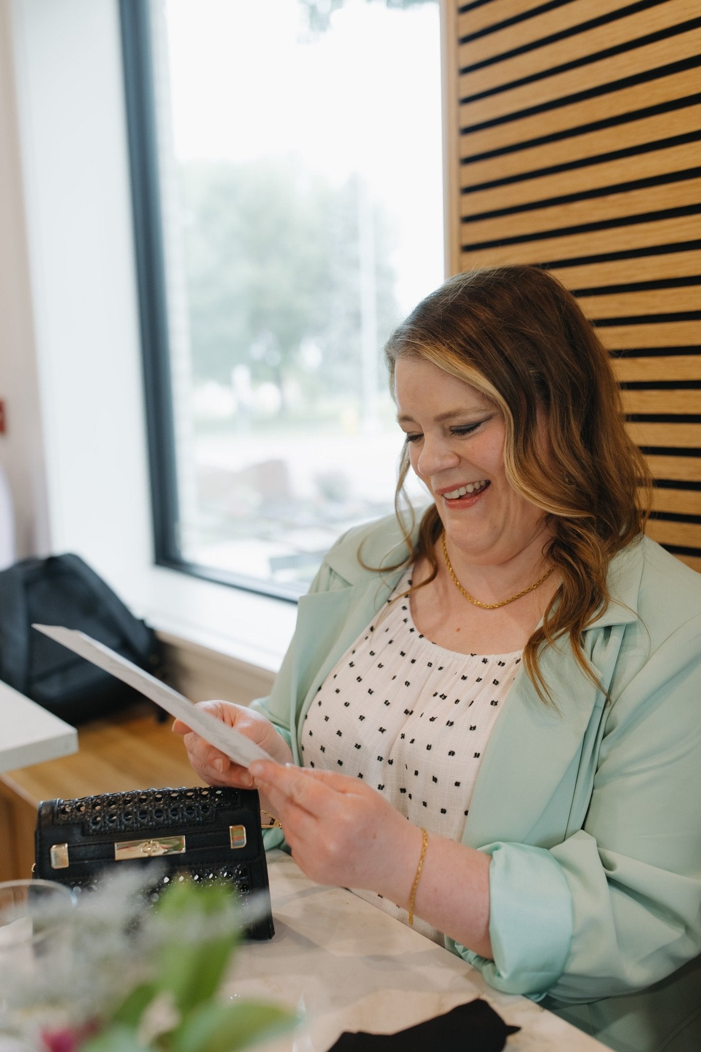 CANE WEAVE STRUCTURED MINI BAGUETTE PURSE IN BLACK - Love Marlow