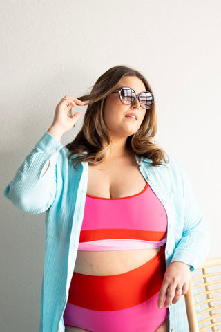 CHAMAREE SUNGLASSES IN BLACK - Love Marlow