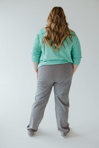 CHECKED PATTERNED KNIT TROUSER - Love Marlow