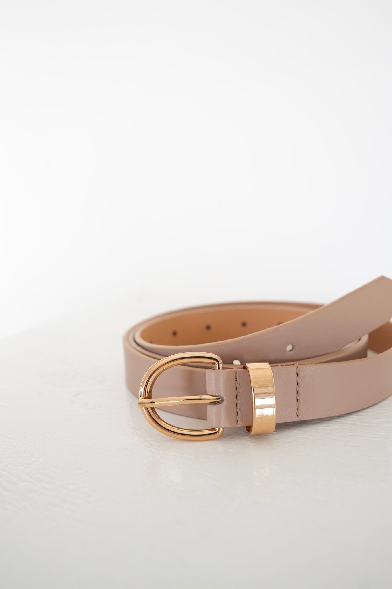 Classic Loop Belt in Sand - Love Marlow