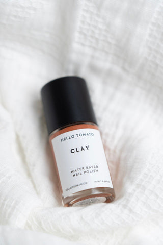 CLAY TERRACOTTA NAIL POLISH – VEGAN ODORLESS & NON - TOXIC - Love Marlow