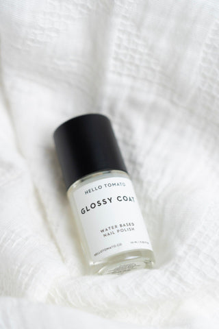 CLEAR BASE & TOP COAT NAIL POLISH – GLOSSY, VEGAN, ODORLESS & NON - TOXIC - Love Marlow