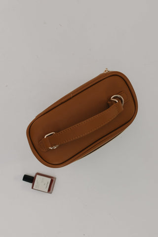 CLEAR CONFIDENCE CROSSBODY IN BROWN STADIUM APPROVED STYLE - Love Marlow