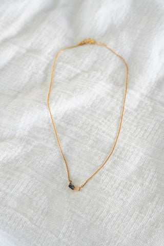 CORINNE CHEVRON NECKLACE - Love Marlow