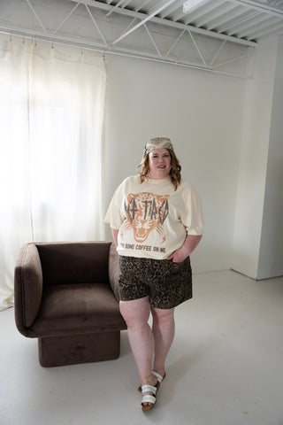 Def Tired Pour Some Coffee on Me Graphic Tee | Ultra - Soft Coffee Lover Shirt - Love Marlow