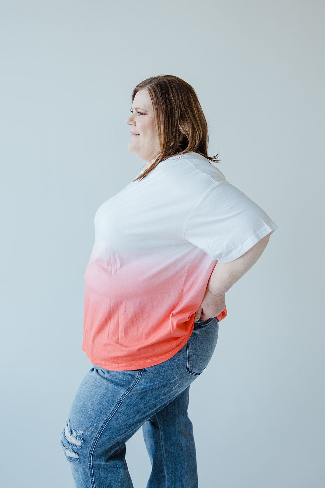 DIP DYED TEE - Love Marlow