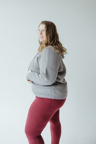 DOLMAN SLEEVED HOODED SWEATER - Love Marlow