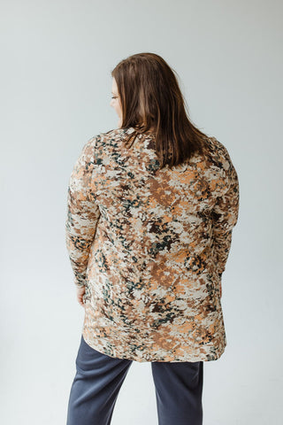 EXTRA LONG TUNIC IN AUTUMN PATTERN - Love Marlow