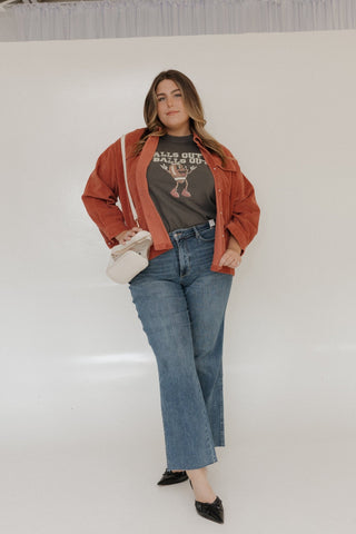 "FALLS OUT BALLS OUT" GRAPHIC TEE - Love Marlow