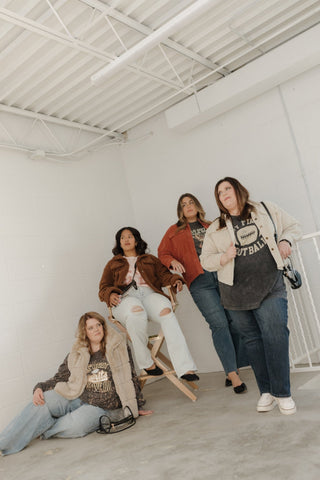 "FALLS OUT BALLS OUT" GRAPHIC TEE - Love Marlow