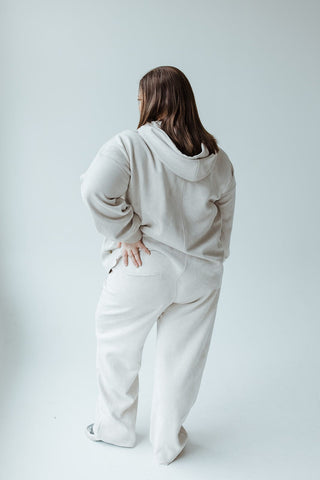FAUX SUEDE HOODIE - Love Marlow