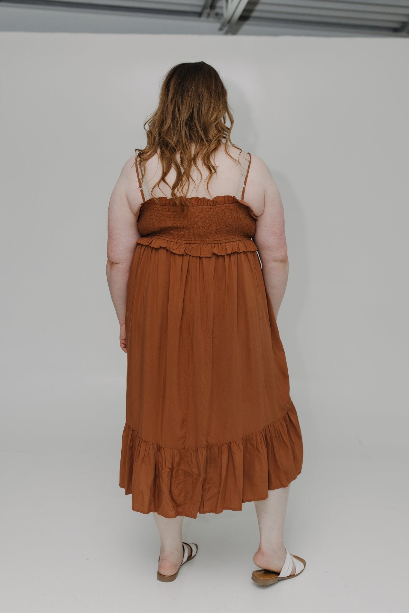 FIT AND FLARE BOHO DRESS IN Urban Bronze L / Urban Bronze FIT AND FLARE BOHO DRESS IN Urban Bronze L / Urban Bronze